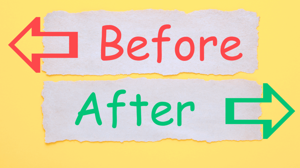 集客はビフォーアフターの写真で決まる理由について