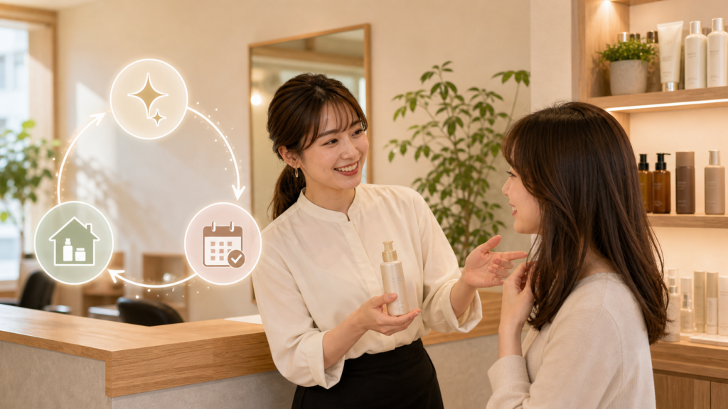 店販の売上比率とお客様満足度との関係とは?