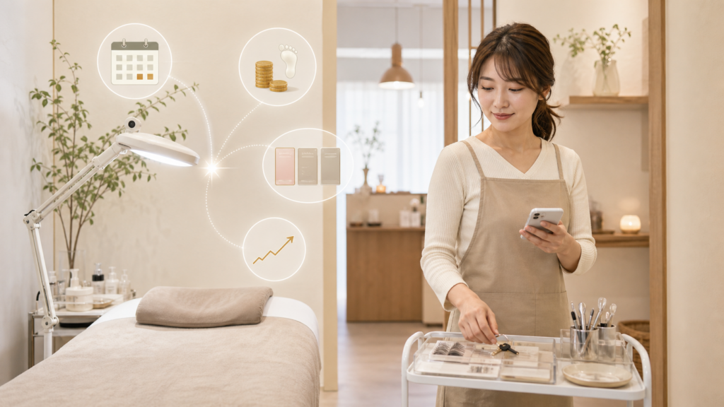 面貸しを利用してアイリストとして働く5つのメリット