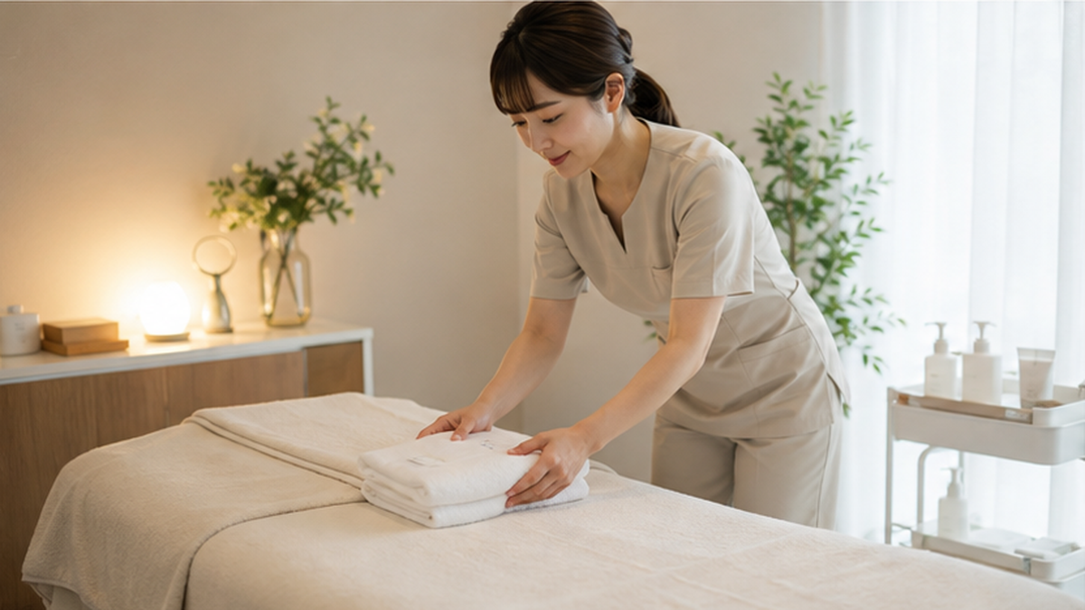 小顔やシミケア向けフェイシャルエステサロンのイメージ